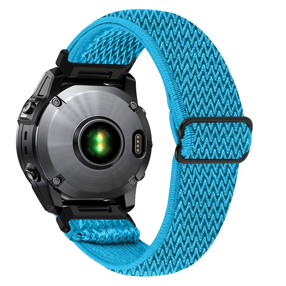 Connect nylonový elastický remienok na Garmin Fenix ​​8 Pro 51mm/Fenix ​​8 51mm - modrý