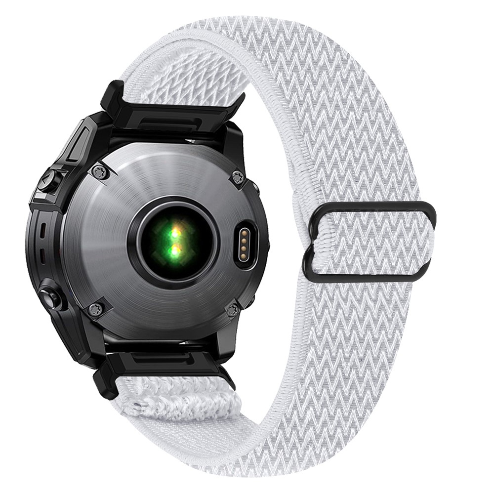 Connect nylonový elastický remienok na Garmin Forerunner 970 - biely