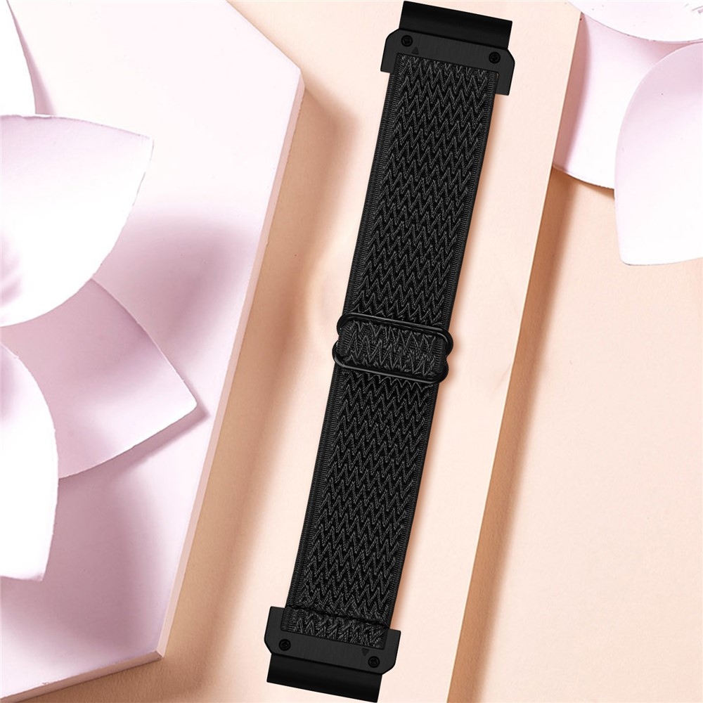 Connect nylonový elastický remienok na Garmin Forerunner 970 - čierny