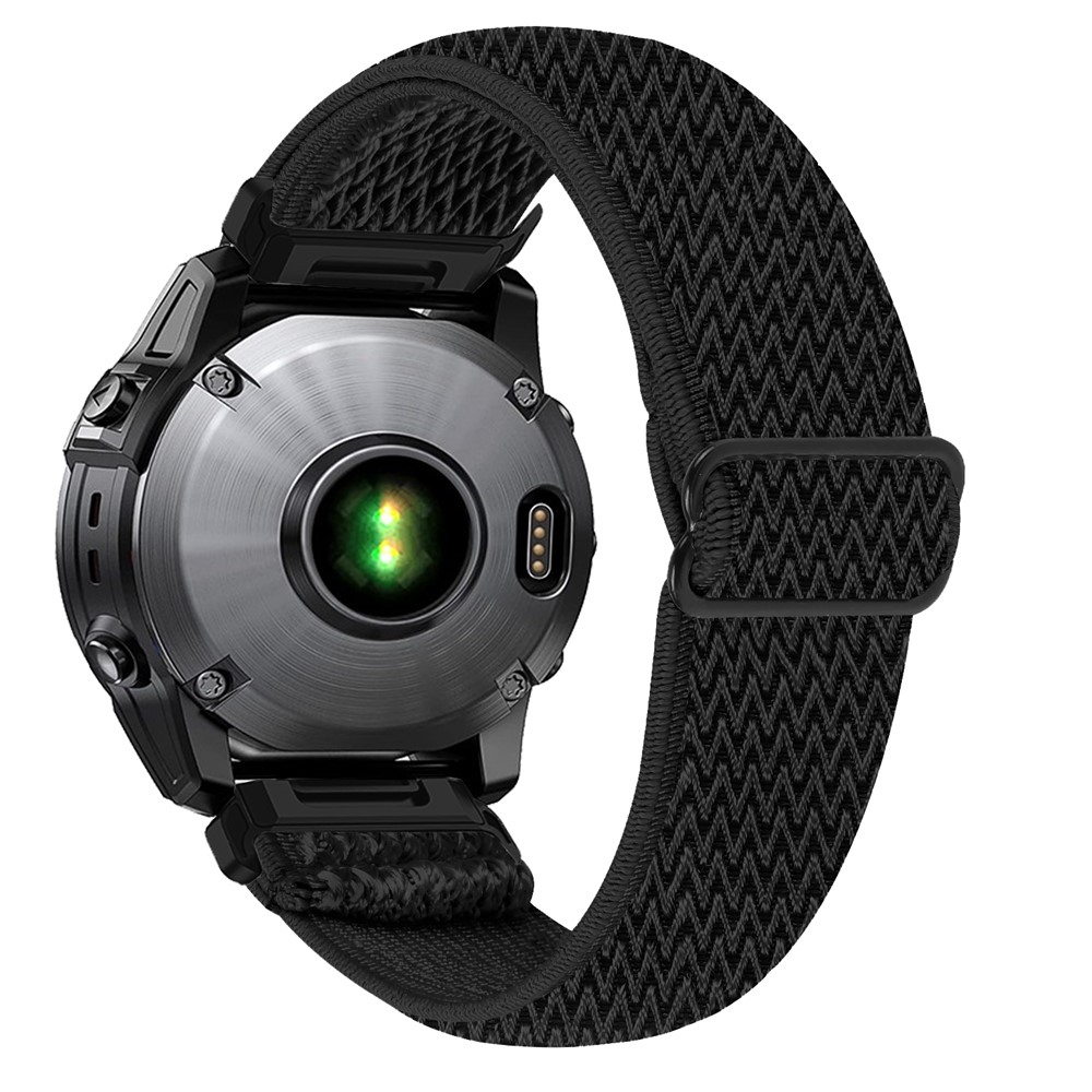 Connect nylonový elastický remienok na Garmin Forerunner 970 - čierny