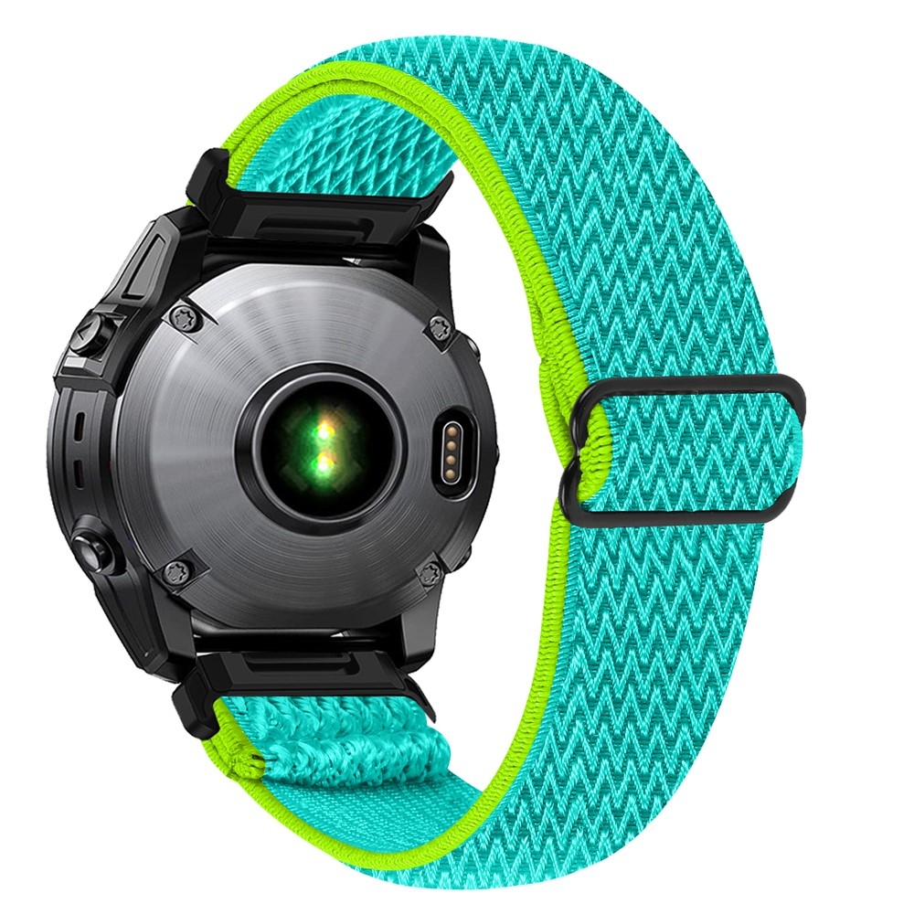 Connect nylonový elastický remienok na Garmin Forerunner 970 - žltozelený