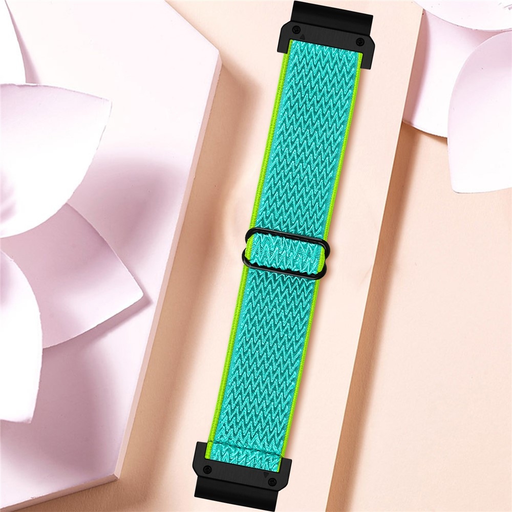 Connect nylonový elastický remienok na Garmin Forerunner 970 - žltozelený