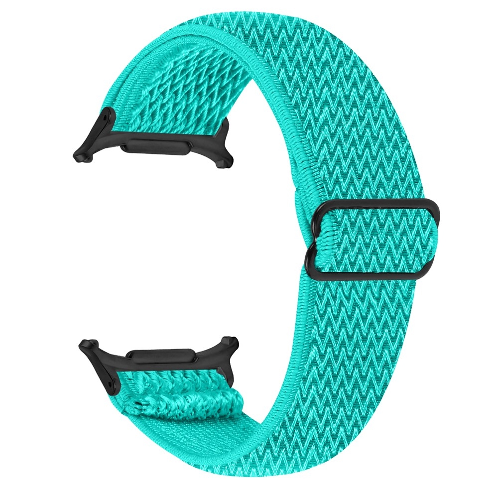 Connect nylonový elastický remienok na Samsung Galaxy Watch8 Classic 46mm/Watch8 44mm/40mm - modrozelený