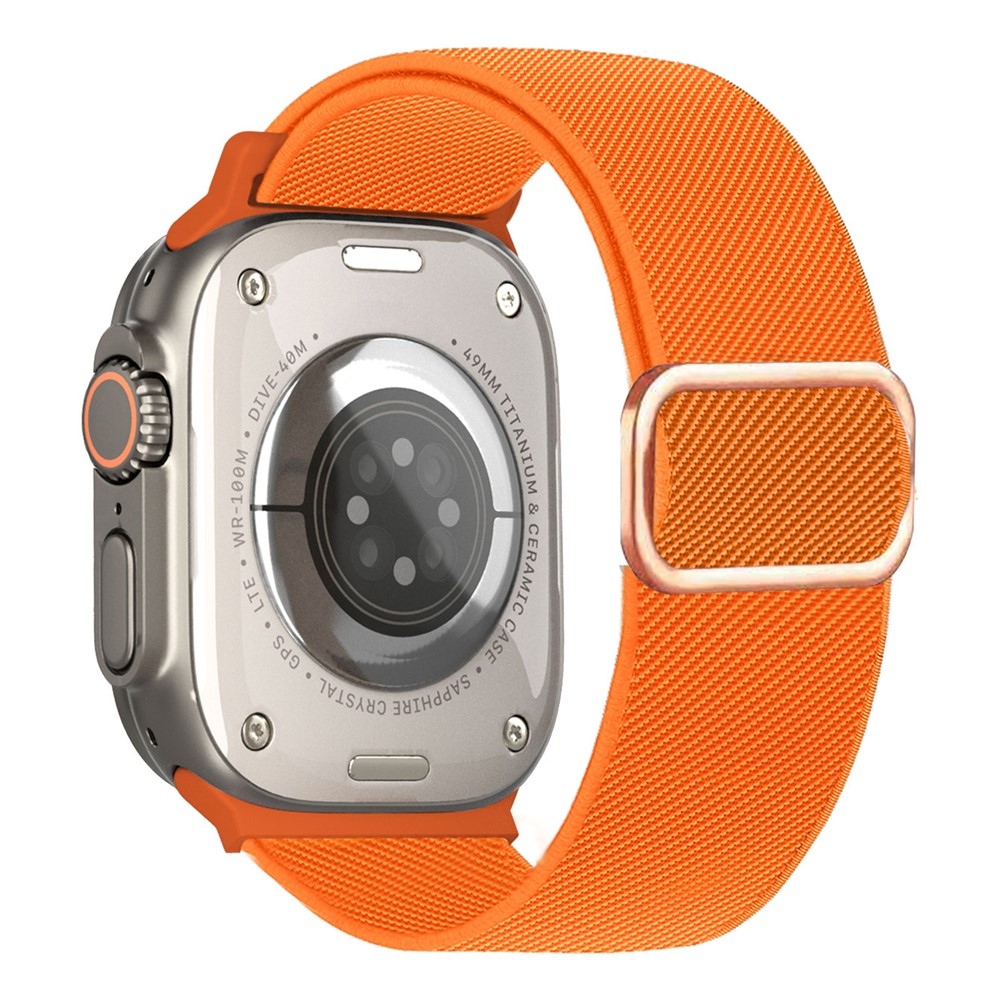 Connect nylonový remienok na Apple Watch Ultra 4/3/2/1 49mm/12/11/10 46mm - oranžový