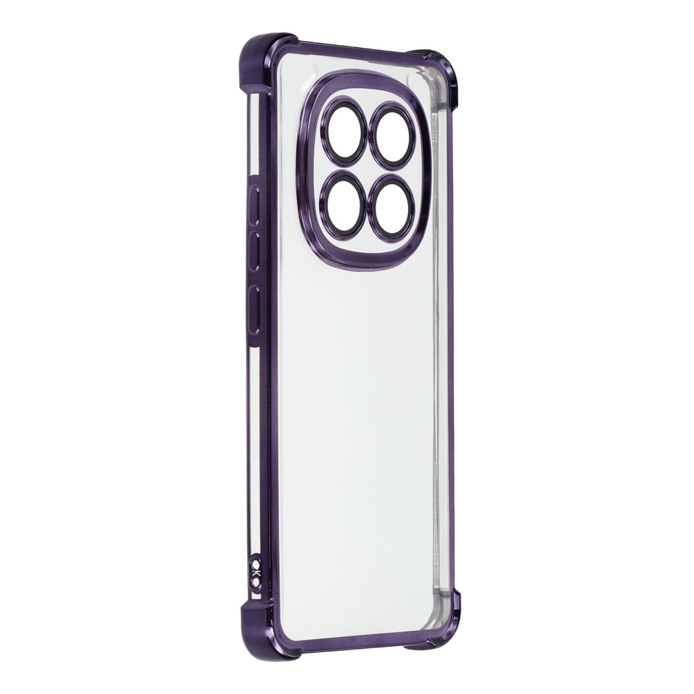 Corners odolný gélový obal s vystuženými rohmi na Xiaomi Poco M8 5G/Redmi Note 15 5G - fialový
