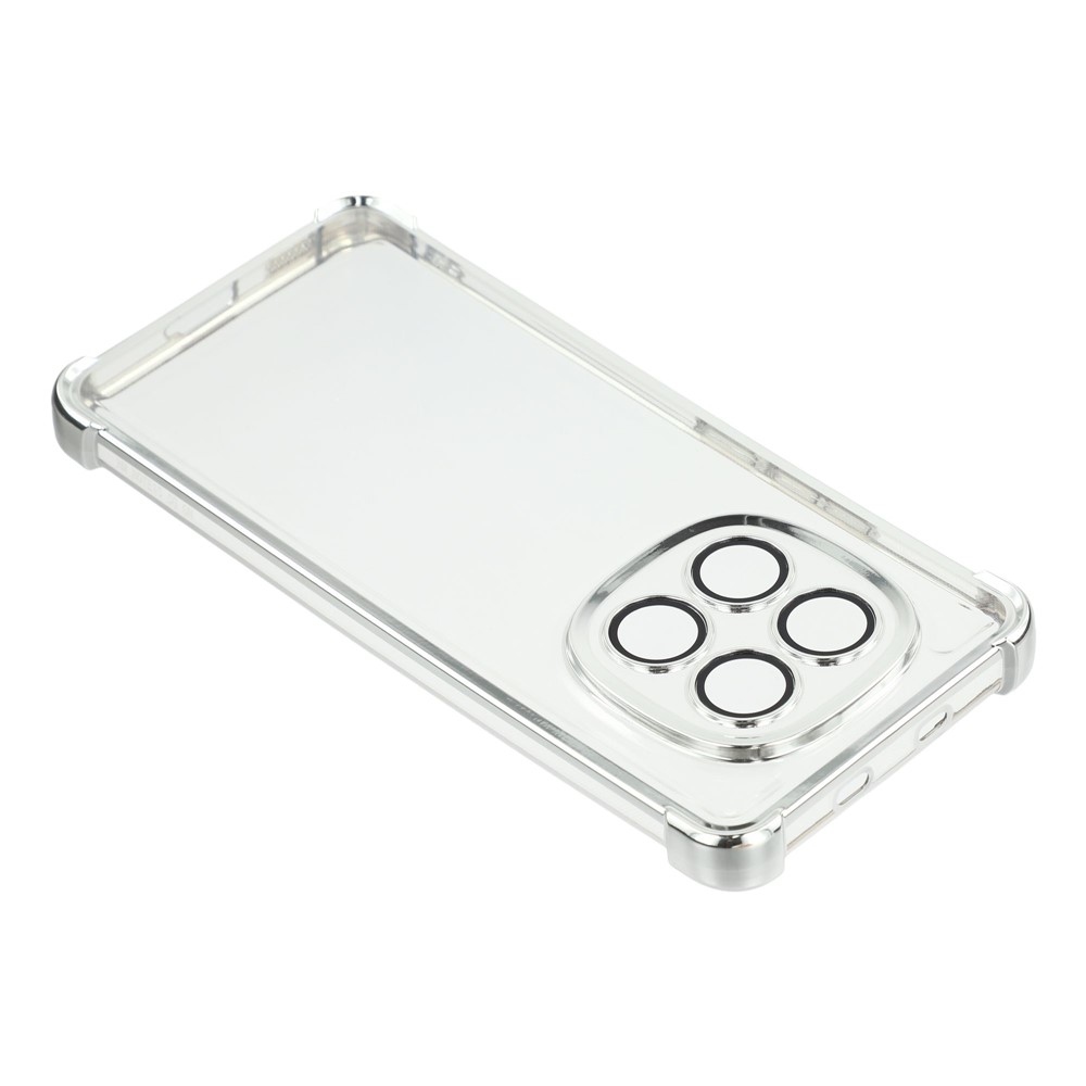 Corners odolný gélový obal s vystuženými rohmi na Xiaomi Poco M8 5G/Redmi Note 15 5G - strieborný