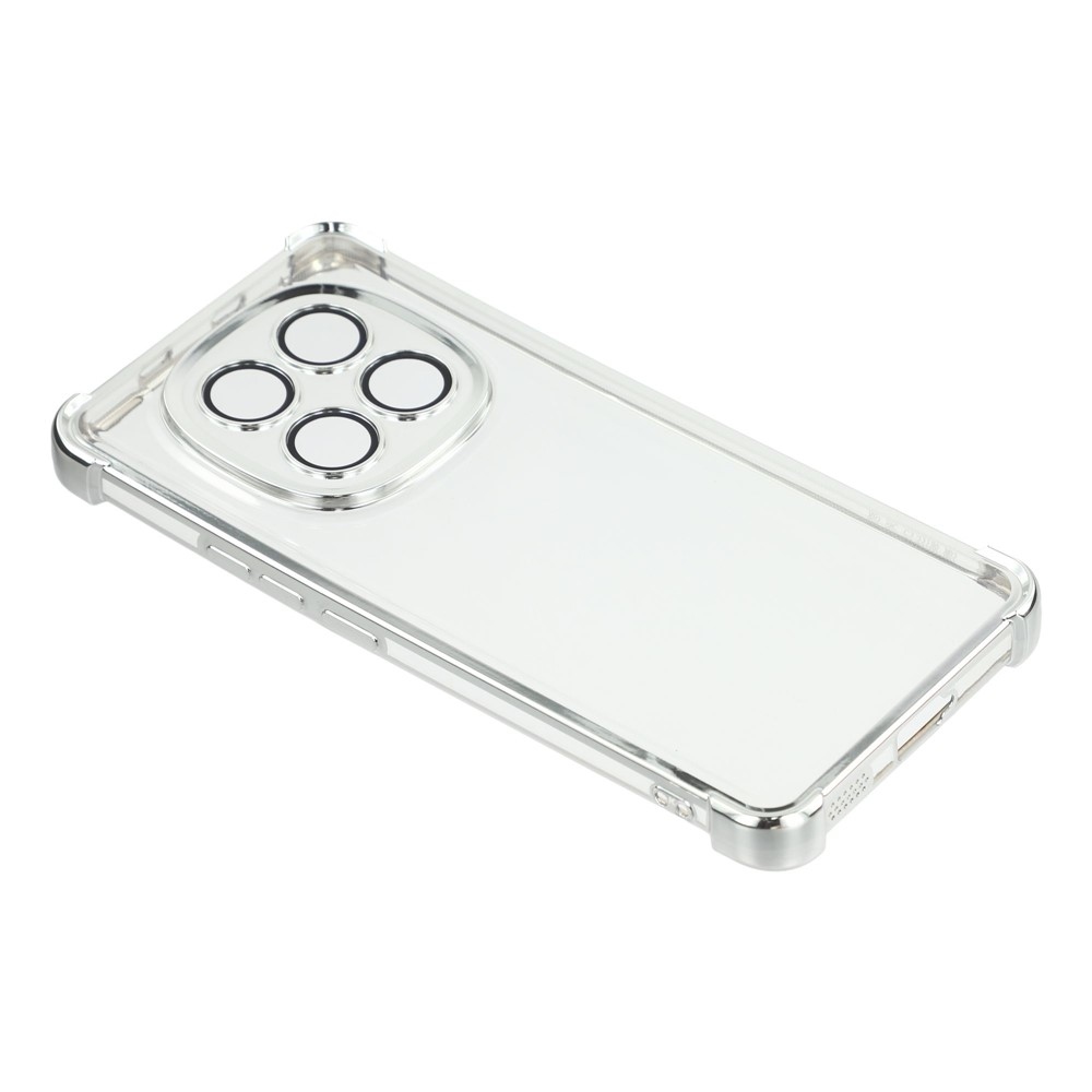 Corners odolný gélový obal s vystuženými rohmi na Xiaomi Poco M8 5G/Redmi Note 15 5G - strieborný