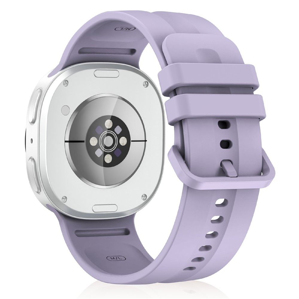 Corre silikónový remienok na Samsung Galaxy Watch9 40mm/44mm/Watch8 44mm/40mm - svetlofialový L