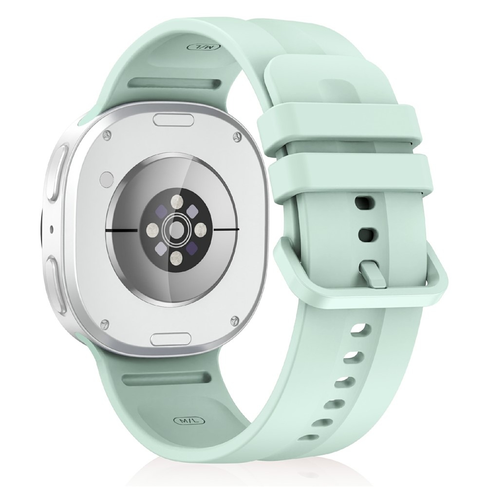 Corre silikónový remienok na Samsung Galaxy Watch9 40mm/44mm/Watch8 44mm/40mm - svetlozelený L