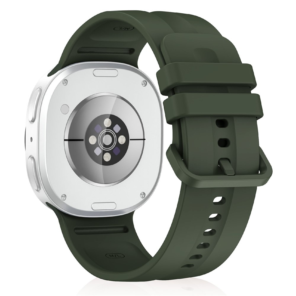 Corre silikónový remienok na Samsung Galaxy Watch9 40mm/44mm/Watch8 44mm/40mm - zelený L