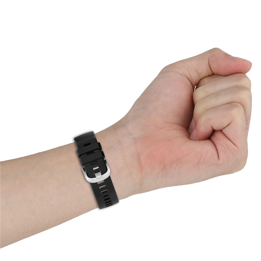 Corros silikónový remienok 22mm na Garmin Venu 4 41mm - čierny