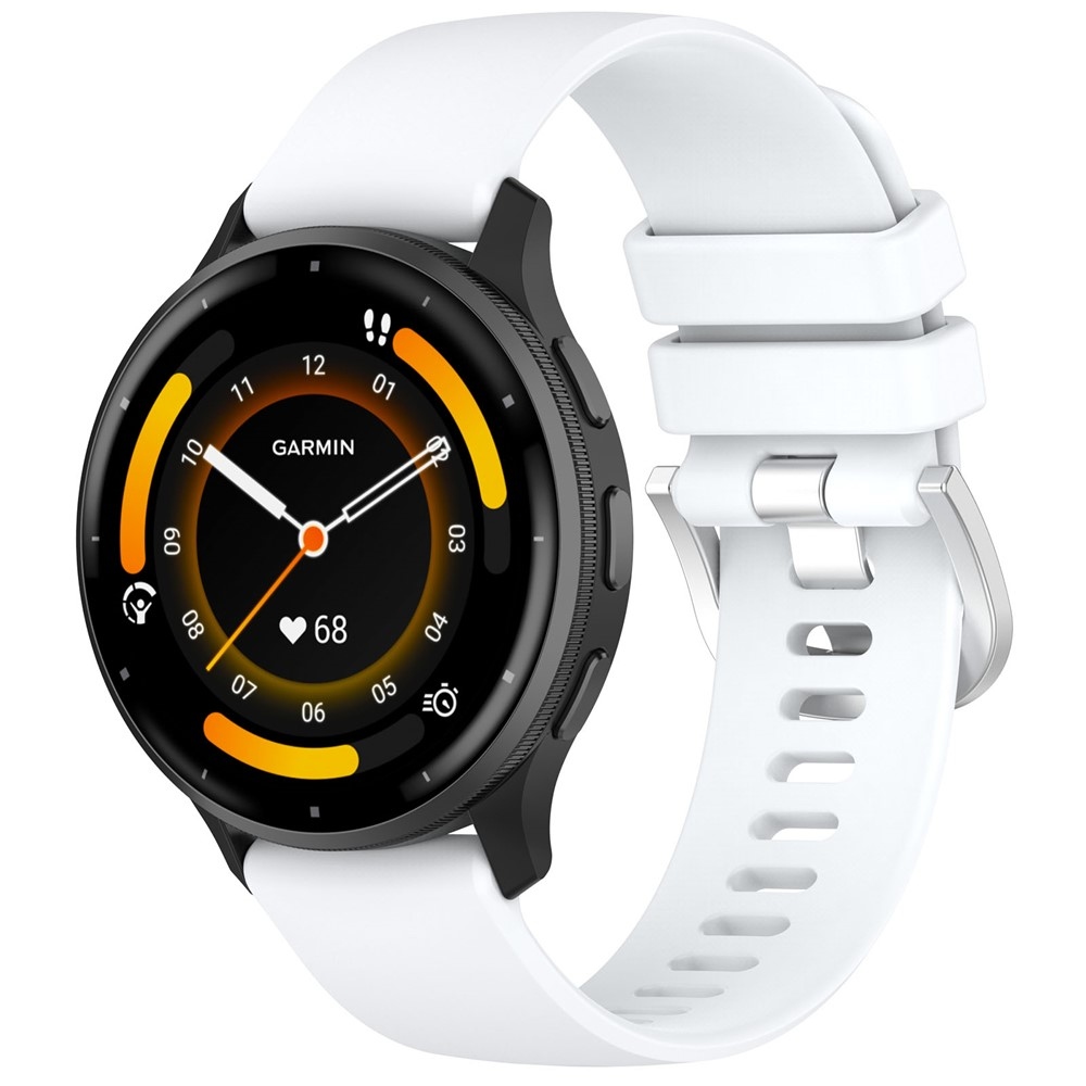 Corros silikónový remienok 22mm na Garmin Venu 4 45mm - biely
