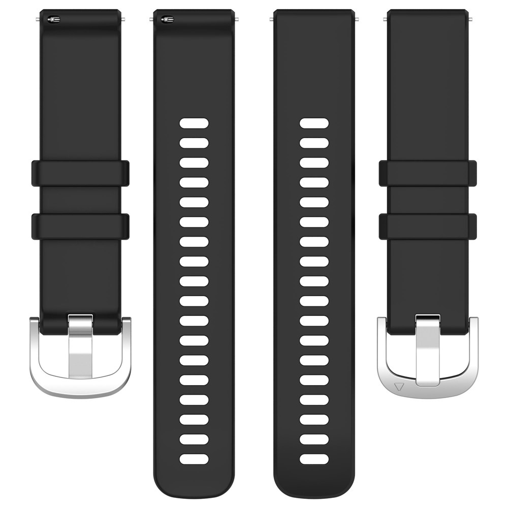 Corros silikónový remienok 22mm na Garmin Venu 4 45mm - čierny