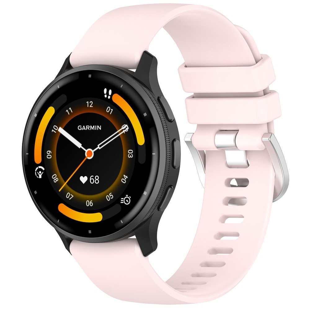 Corros silikónový remienok 22mm na Garmin Venu 4 45mm - ružový