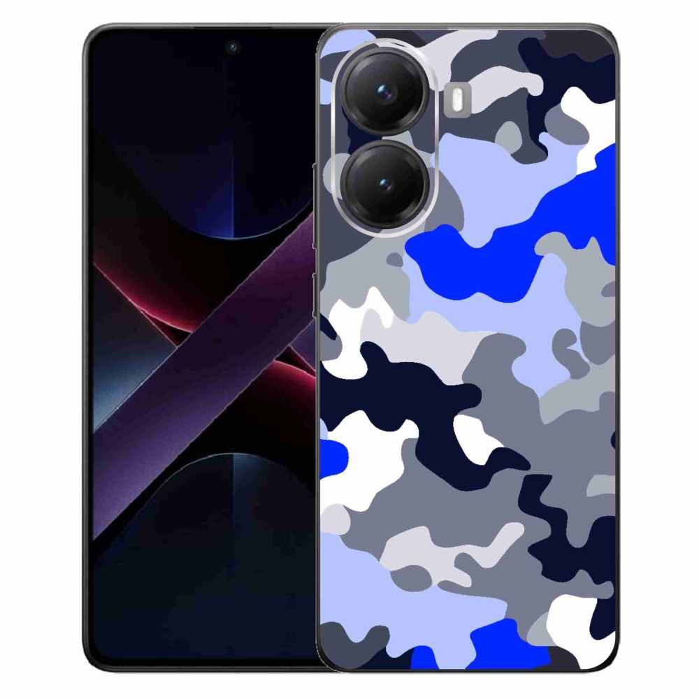 Gélový kryt mmCase na Xiaomi Poco X7 Pro 5G - maskáčový vzor 8