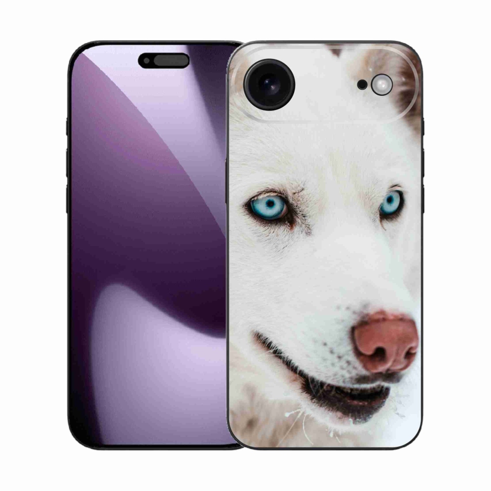Gélový kryt mmCase na iPhone 17 Air - psí pohľad