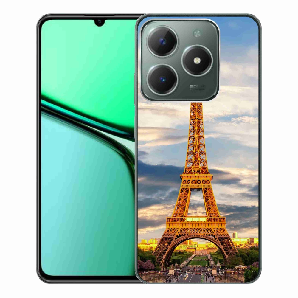 Gélový kryt mmCase na Realme C61 - eiffelova veža 3