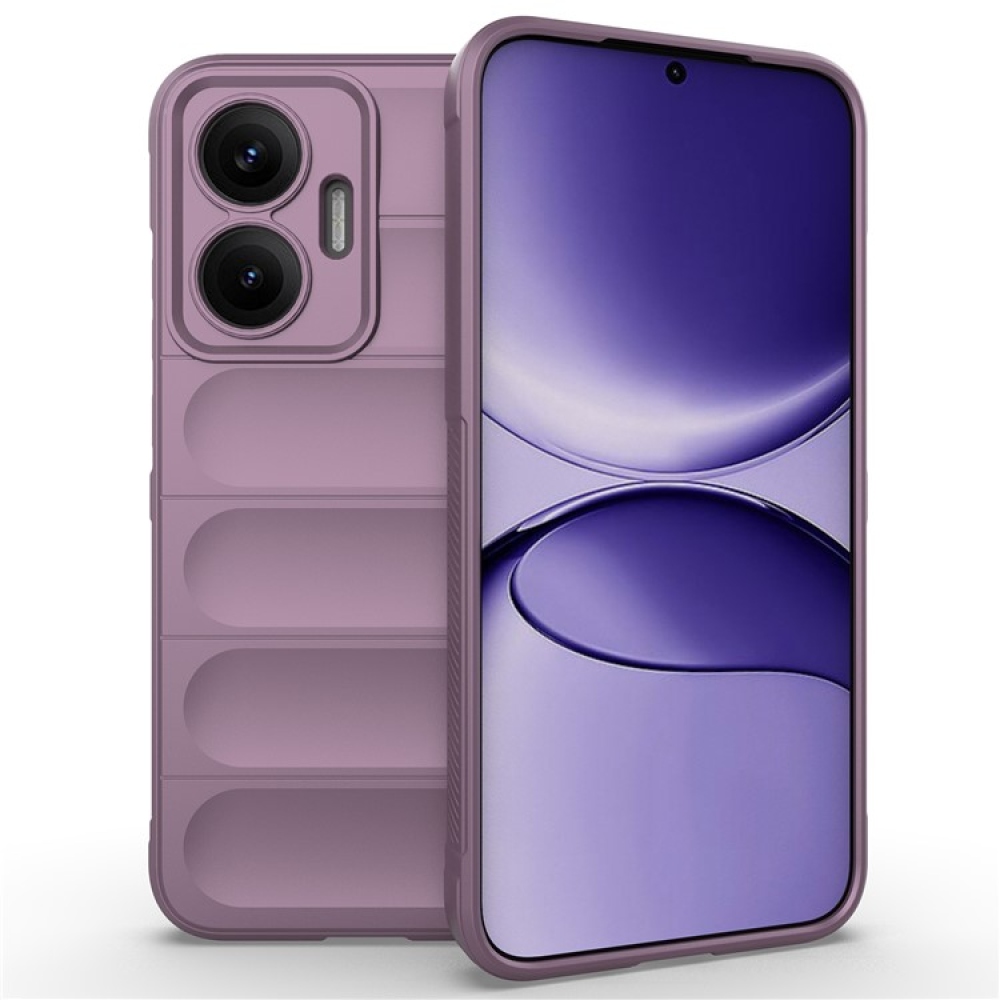 Rugg odolný gélový obal na Xiaomi Poco F7 5G - svetlofialový
