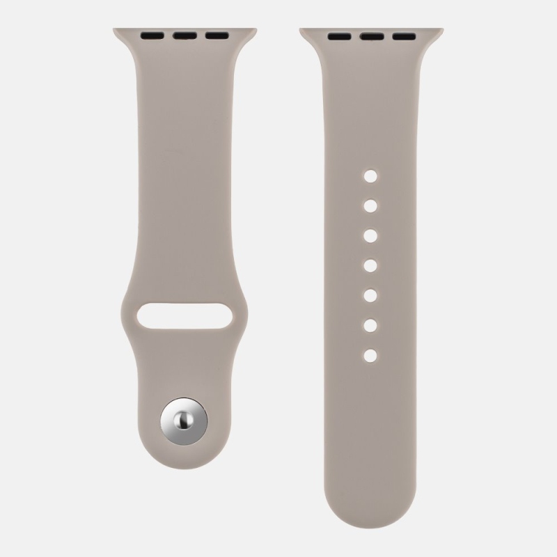 OBAL:ME Silikónový Remienok pre Apple Watch 38-41mm S-M Beige