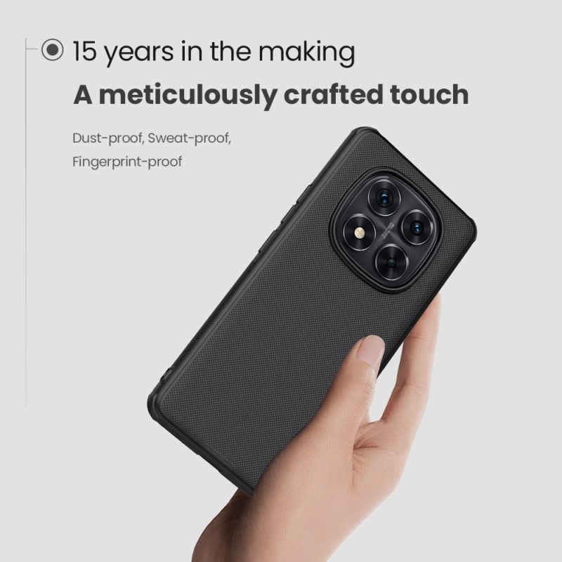 Nillkin Super Frosted PRO Zadný Kryt pre Xiaomi Redmi Note 14 Pro+ 5G Dark Green