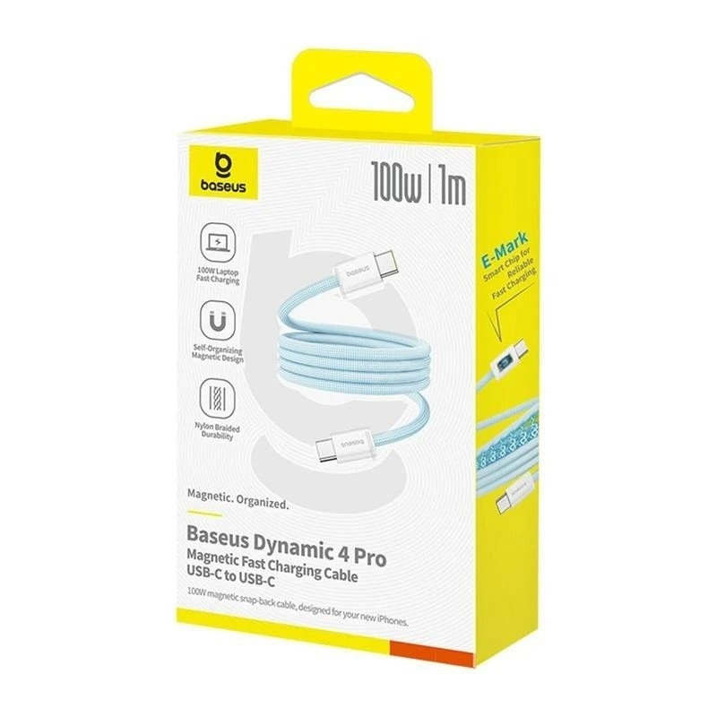 Baseus Dynamic 4 Pro Series Dátový kábel USB-C - USB-C 100W 1m Galaxy Blue