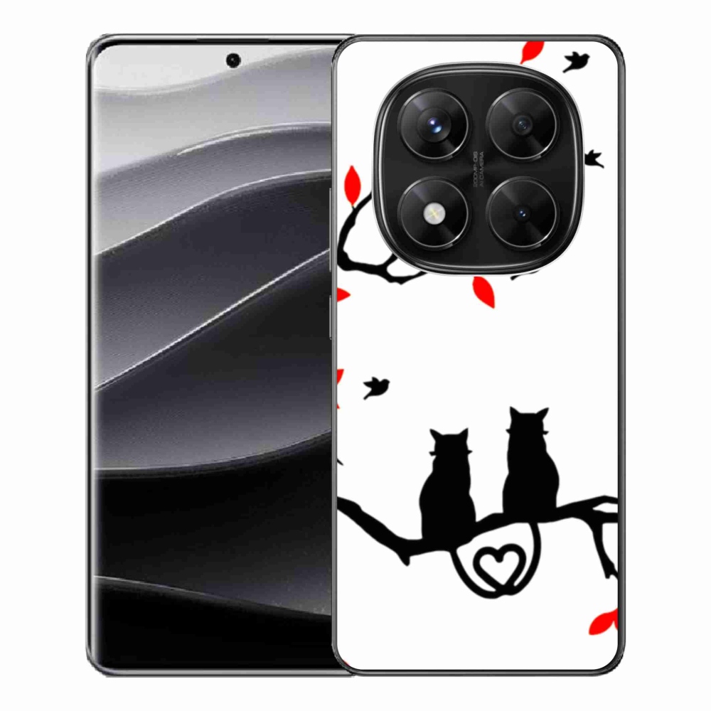 Gélový kryt mmCase na Xiaomi Redmi Note 14 Pro 5G/Poco X7 5G - kočičí láska