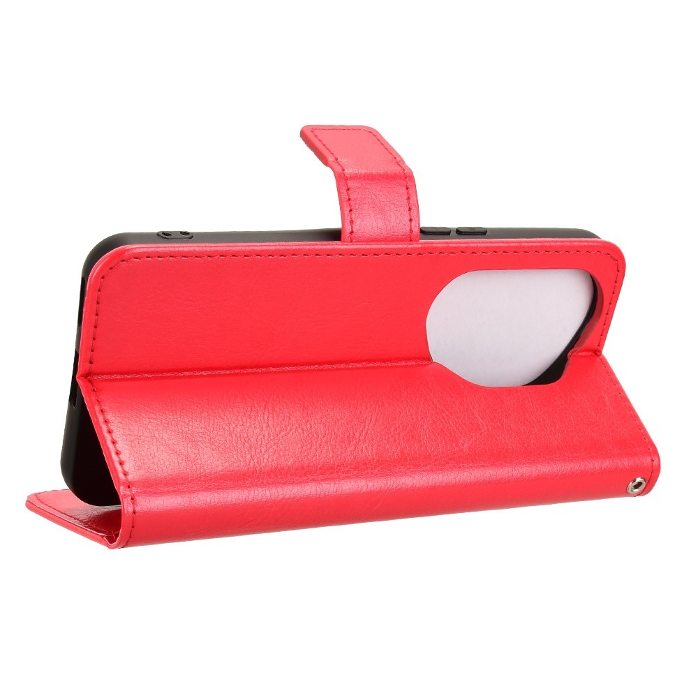 Crazy knižkové puzdro na Honor 400 Pro - červené