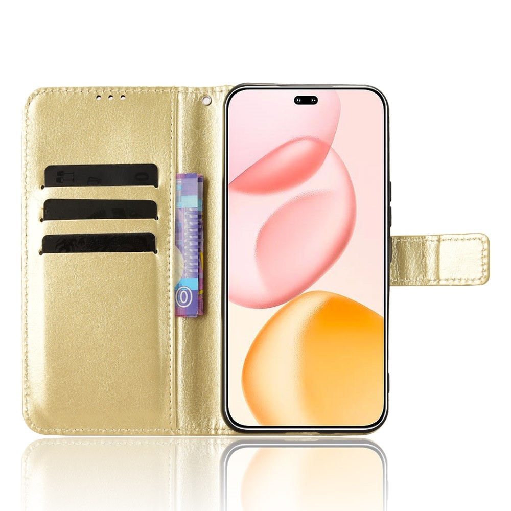 Crazy knižkové puzdro na Honor 400 Pro - zlaté