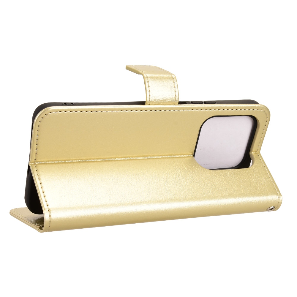 Crazy knižkové puzdro na Honor 400 Smart 5G/4G/Honor X7d - zlaté
