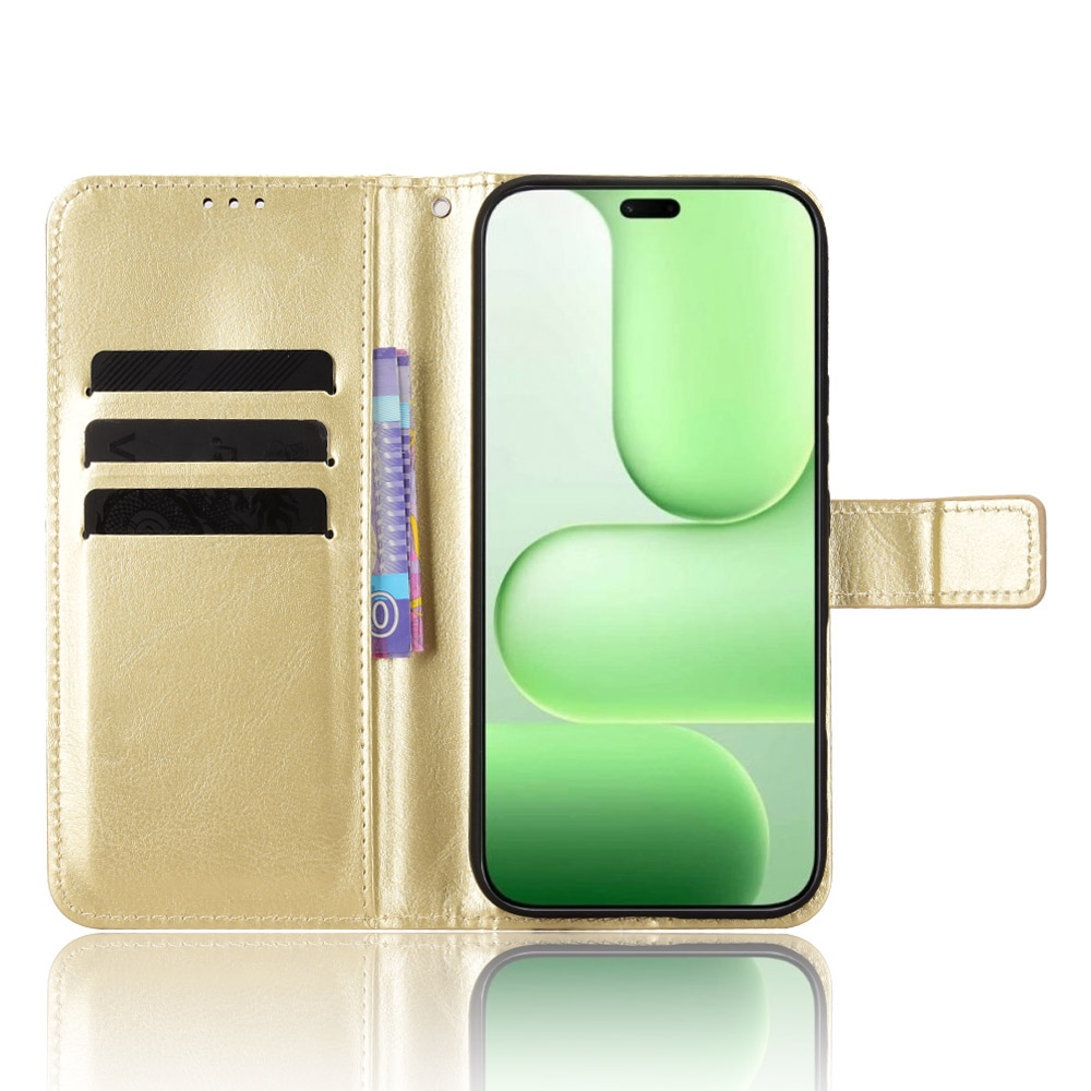 Crazy knižkové puzdro na Honor 600 Lite 5G - zlaté