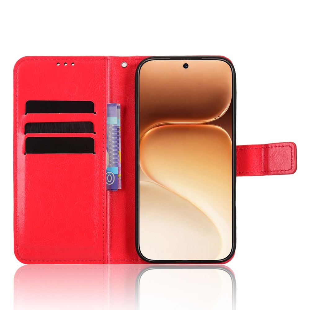 Crazy knižkové puzdro na Honor 600 Pro 5G/Honor 600 5G - červené