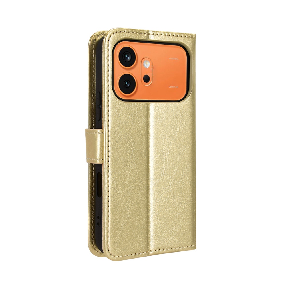 Crazy knižkové puzdro na Honor 600 Pro 5G/Honor 600 5G - zlaté