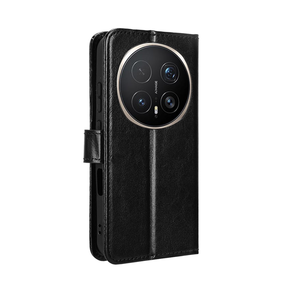 Crazy knižkové puzdro na Honor Magic 8 Pro 5G - čierne