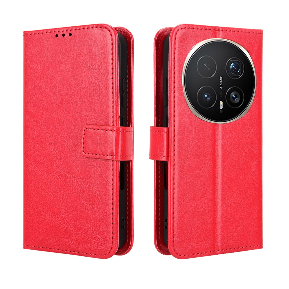 Crazy knižkové puzdro na Honor Magic 8 Pro 5G - červené