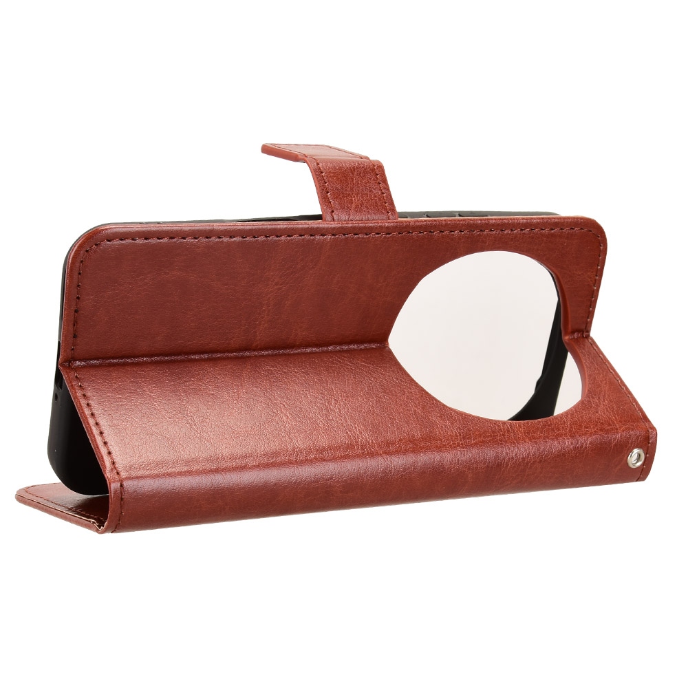 Crazy knižkové puzdro na Honor Magic 8 Pro 5G - hnedé