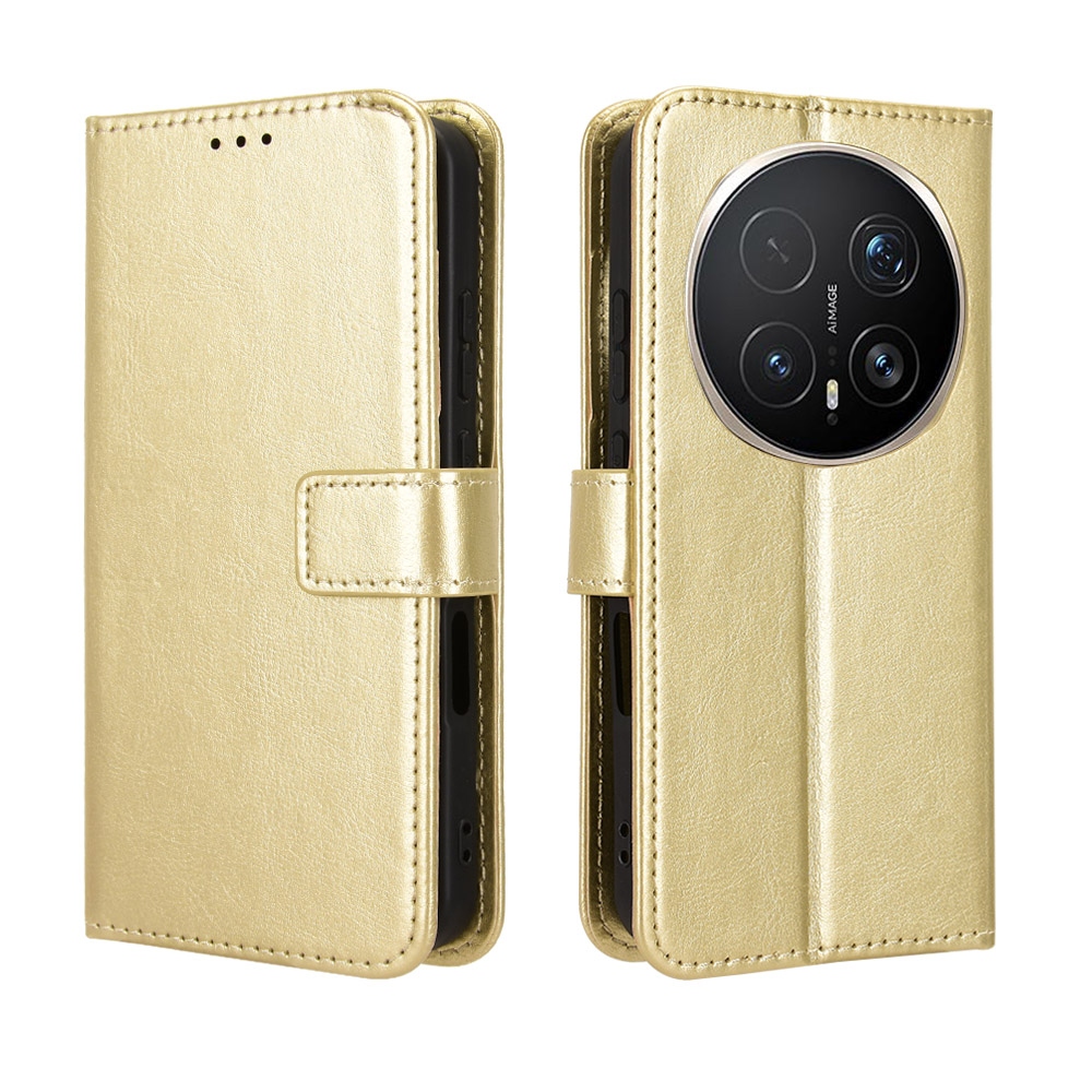 Crazy knižkové puzdro na Honor Magic 8 Pro 5G - zlaté