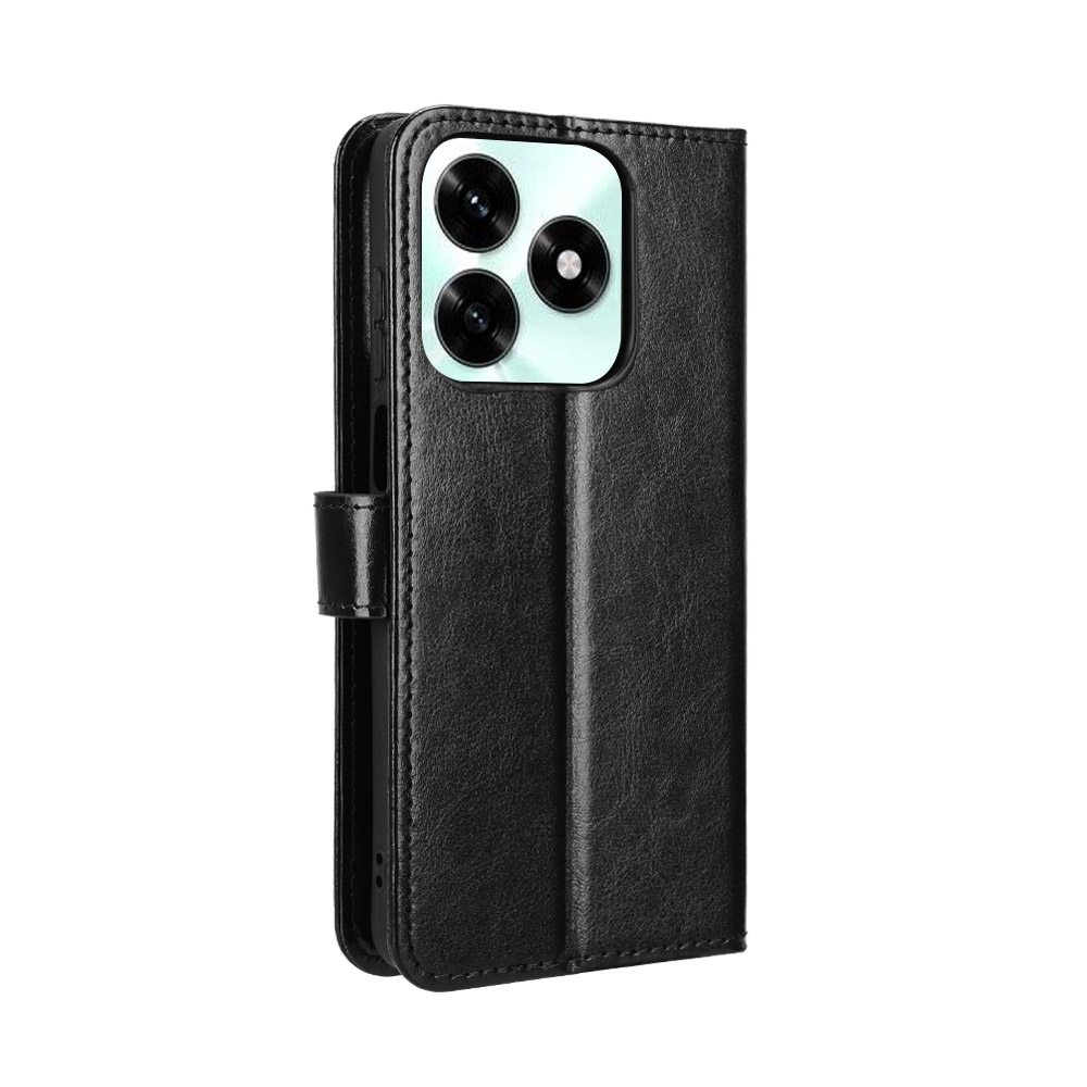 Crazy knižkové puzdro na Honor X5c Plus - čierne