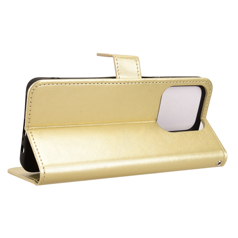 Crazy knižkové puzdro na Honor X5c Plus - zlaté