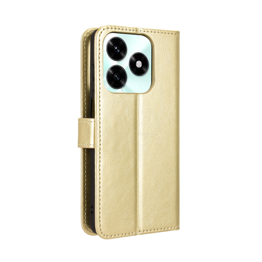 Crazy knižkové puzdro na Honor X5c Plus - zlaté