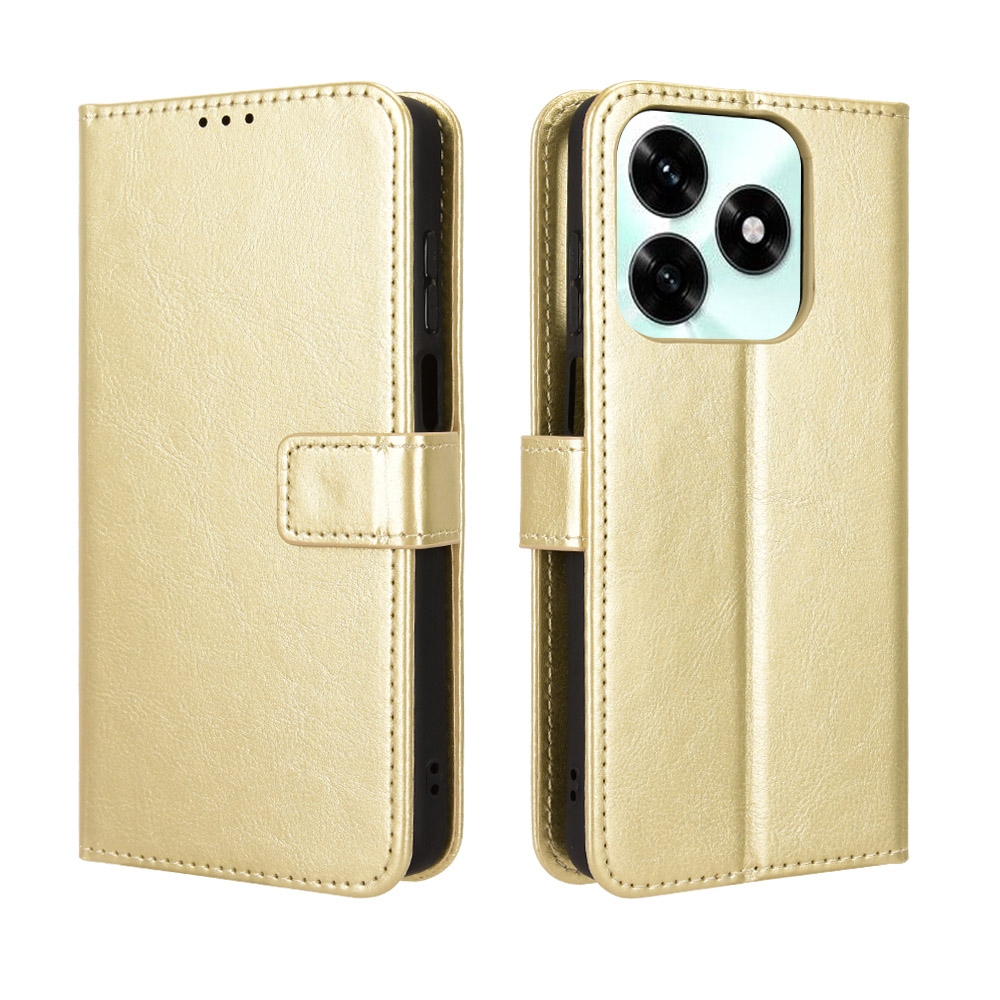 Crazy knižkové puzdro na Honor X5c Plus - zlaté