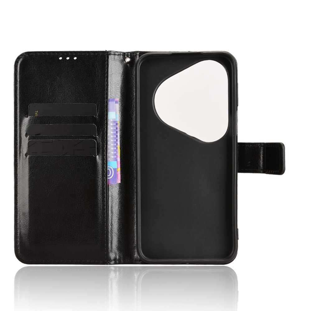 Crazy knižkové puzdro na Huawei Pura 80 Ultra - čierne