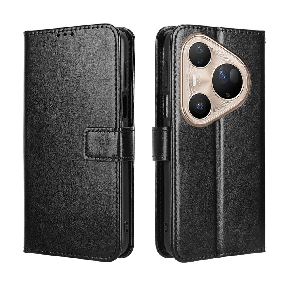 Crazy knižkové puzdro na Huawei Pura 80 Ultra - čierne