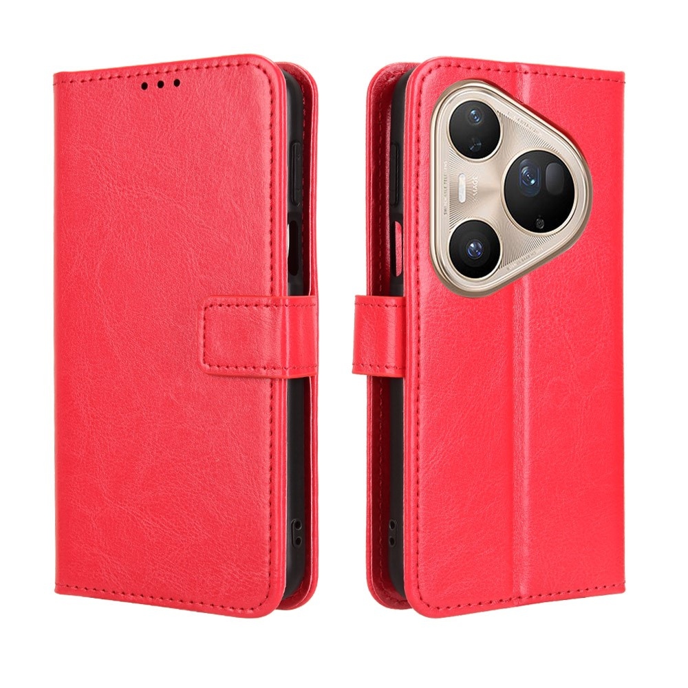 Crazy knižkové puzdro na Huawei Pura 80 Ultra - červené