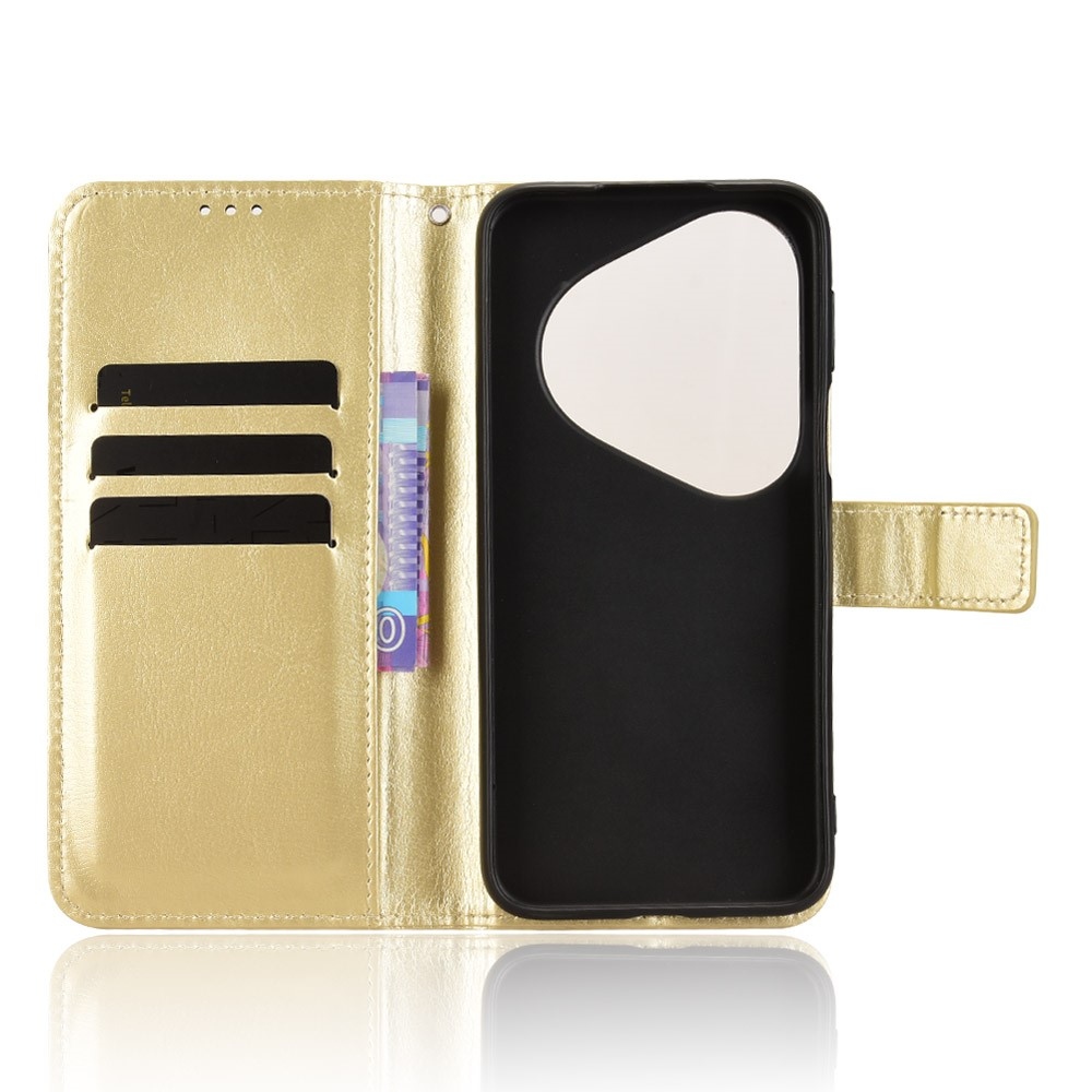 Crazy knižkové puzdro na Huawei Pura 80 Ultra - zlaté