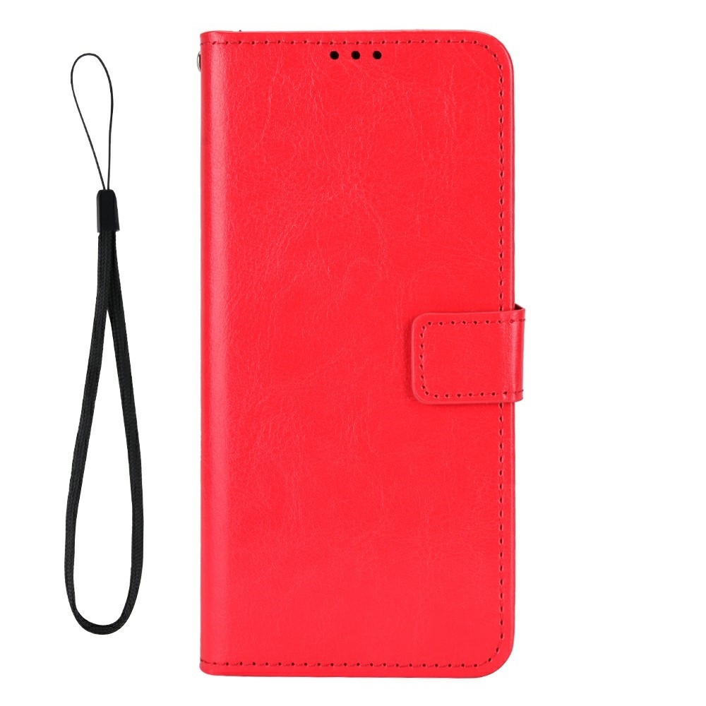 Crazy knižkové púzdro na Infinix Hot 50 Pro - červené