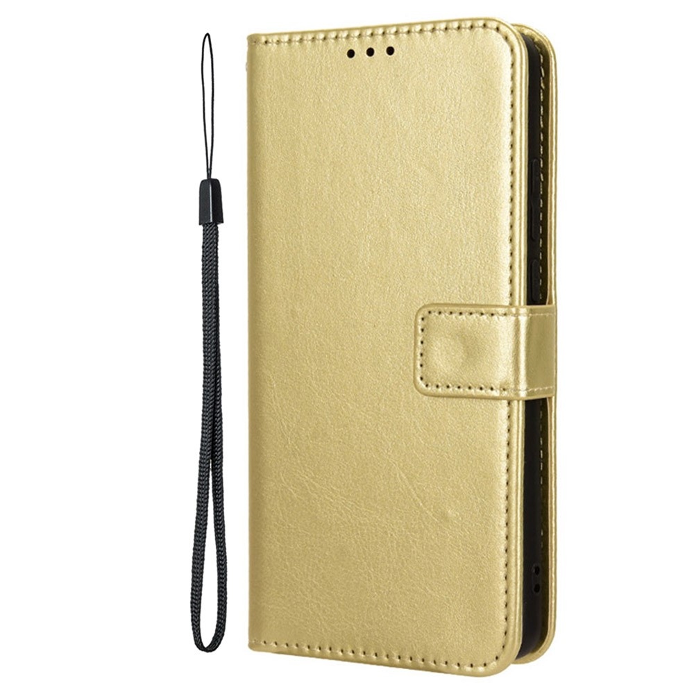 Crazy knižkové púzdro na Infinix Hot 50i/Smart 9 - zlaté