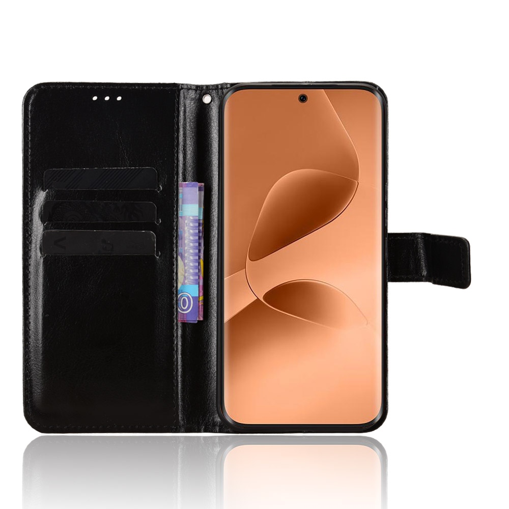 Crazy knižkové púzdro na Infinix Note Edge 5G - čierne