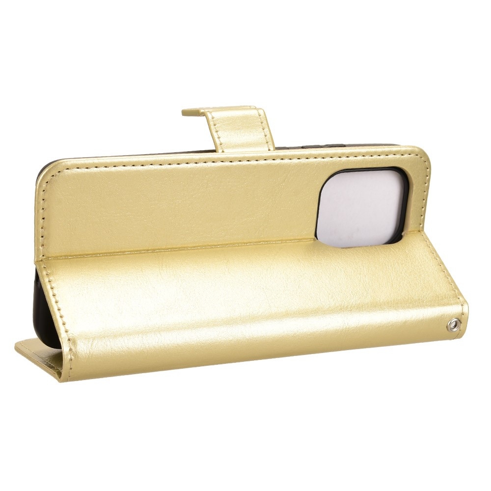 Crazy knižkové púzdro na Motorola Edge 60 Neo 5G/50 Neo 5G - zlaté