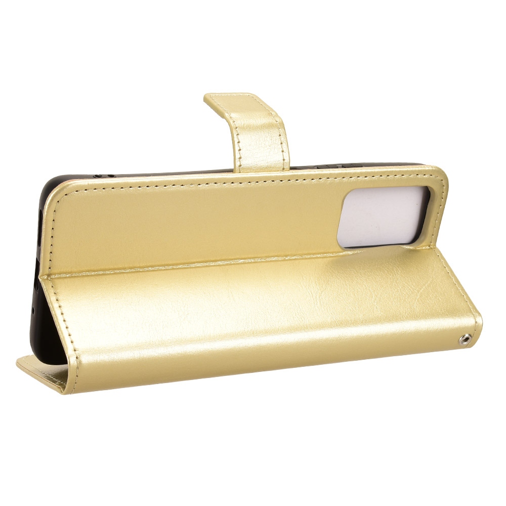 Crazy knižkové púzdro na Motorola Moto G06/G06 Power - zlaté