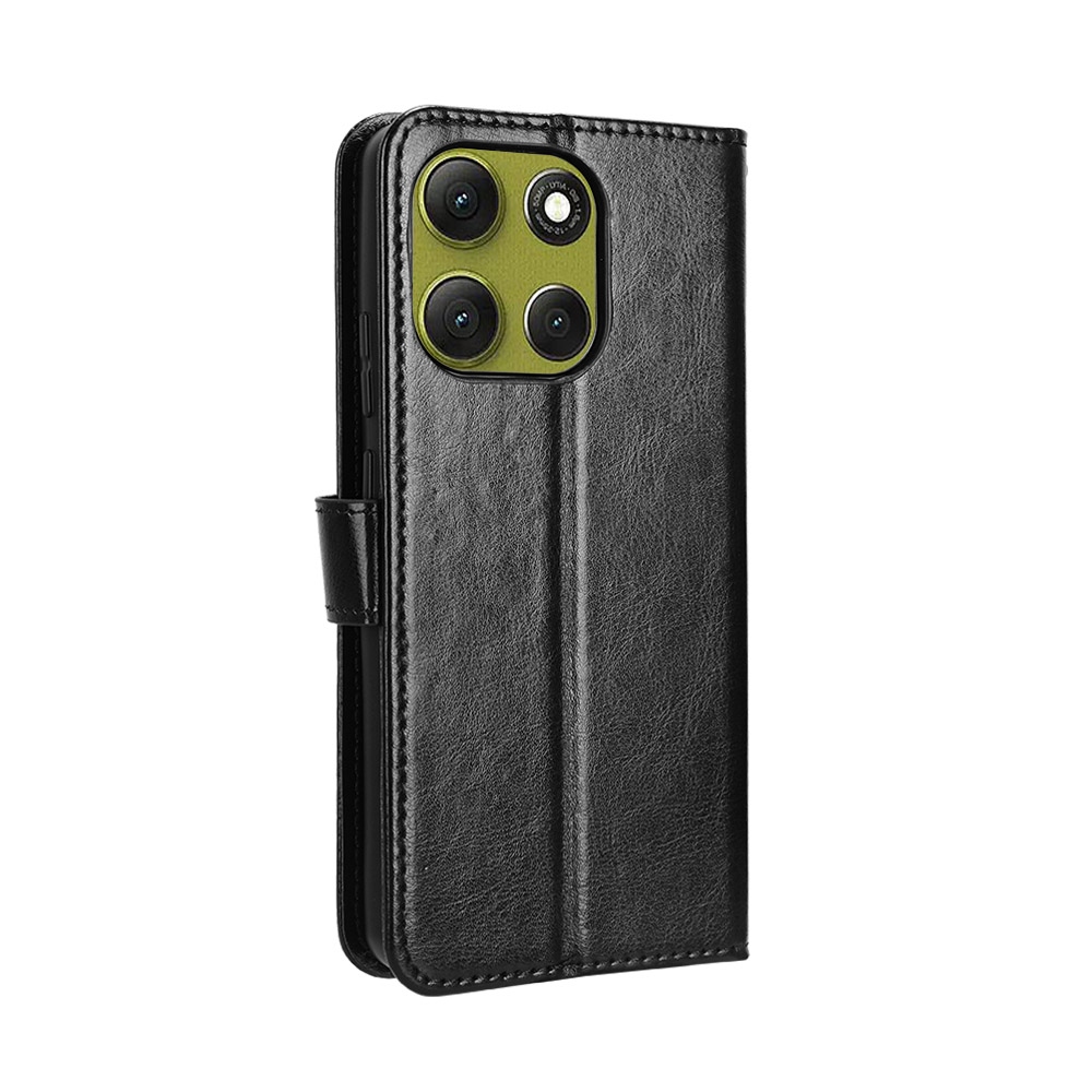 Crazy knižkové púzdro na Motorola Moto G86 5G - čierne